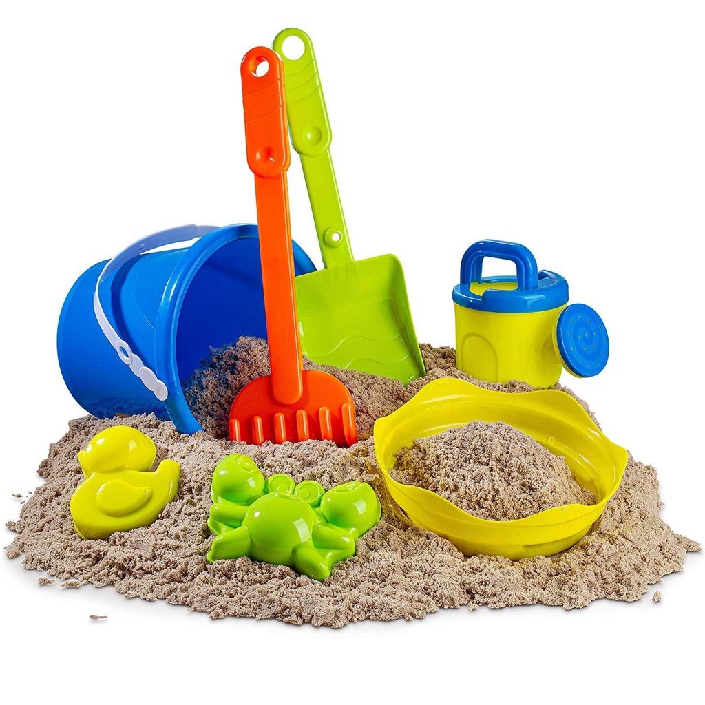 Sand toys with pail