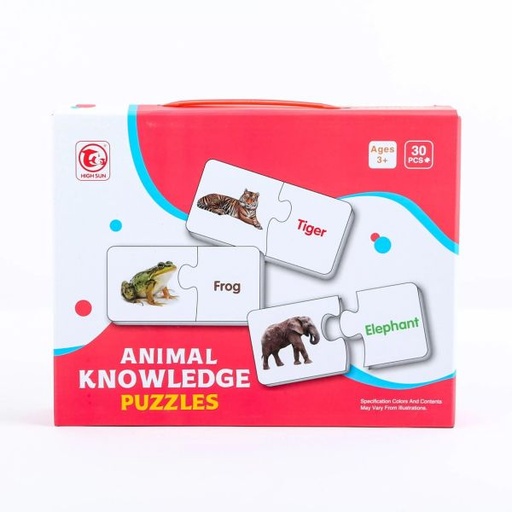 Puzzle animal knowledge