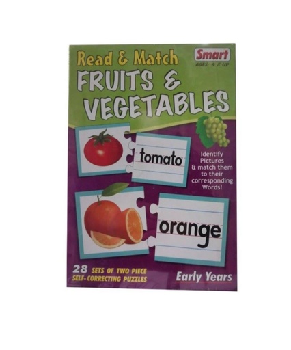 Read & Match fruits&vegetable