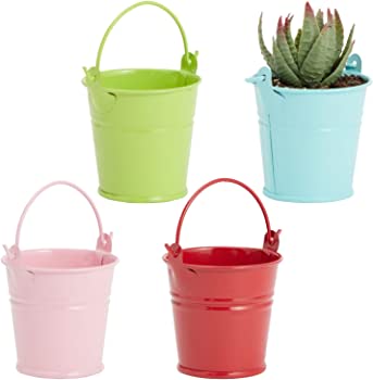 colorful mini bucket
