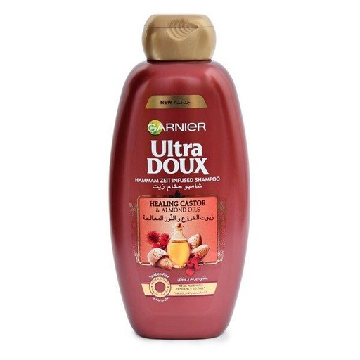 Ultra Doux Garnier Shampoo Healing Castor & Almond Oil