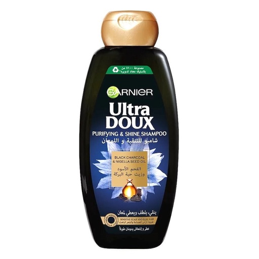Ultra Doux Garnier Shampoo Black Charcoal & Nigella Seed Oil