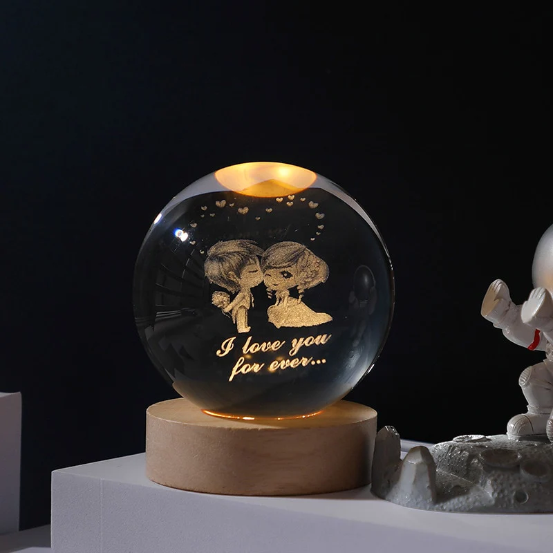 Crystal Valentine Ball