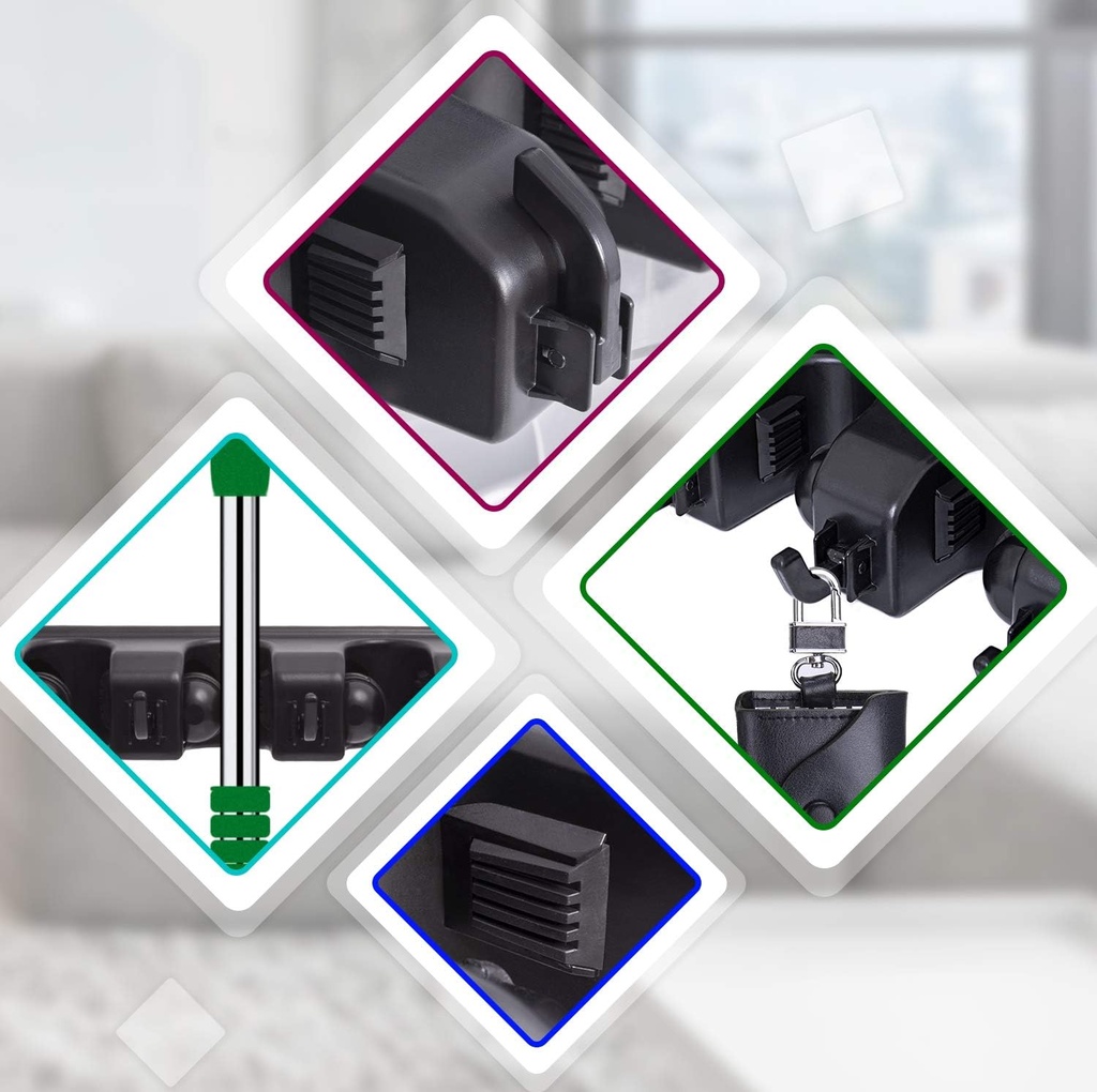 Wall Mounted Broom Holder