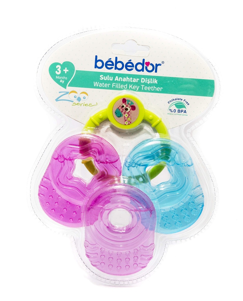 Bébédor water filled key teether