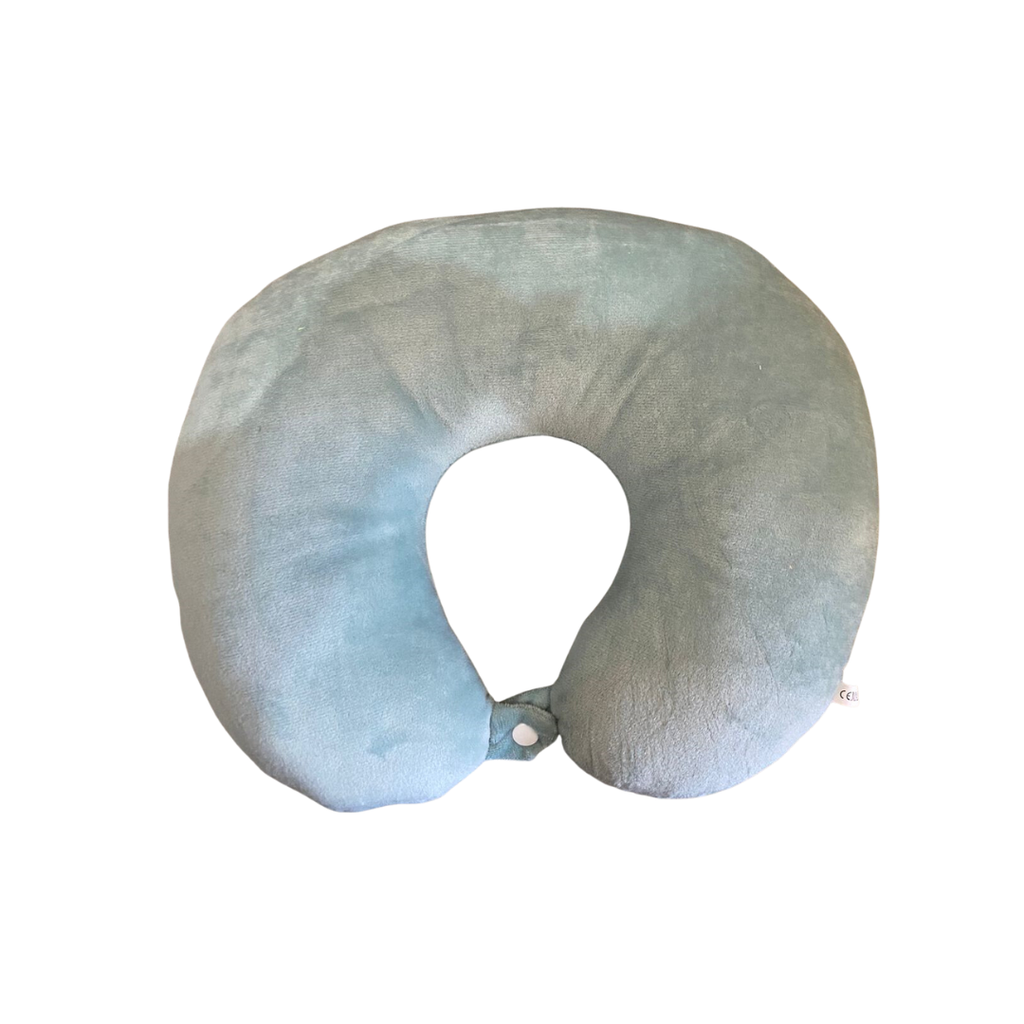 Soft microfiber neck travel pillow