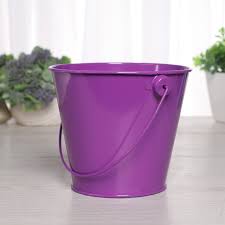 Flower Mini Metal Bucket