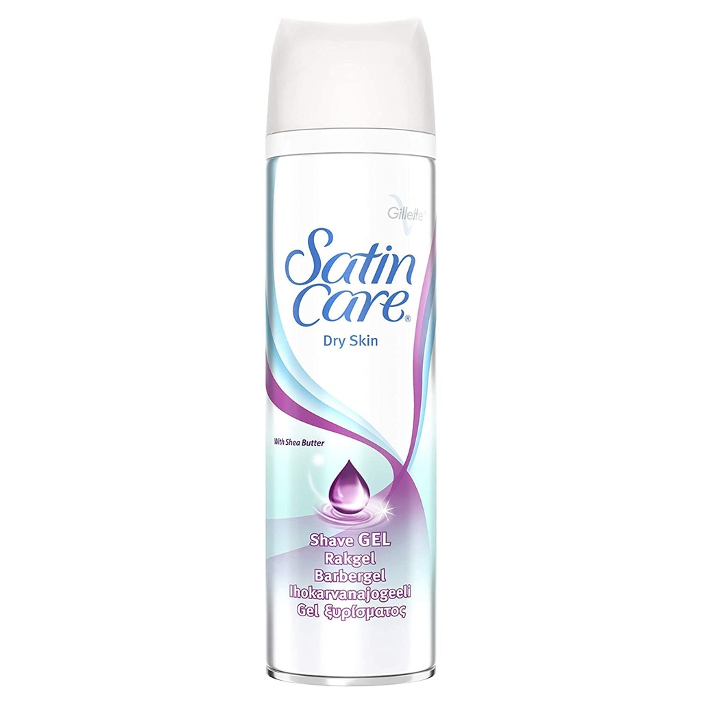 gillette satin shaving gel