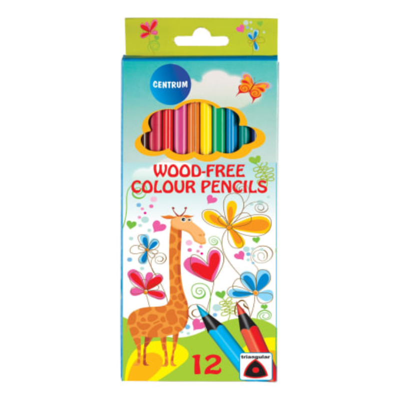 Wood Free Color 12pcs
