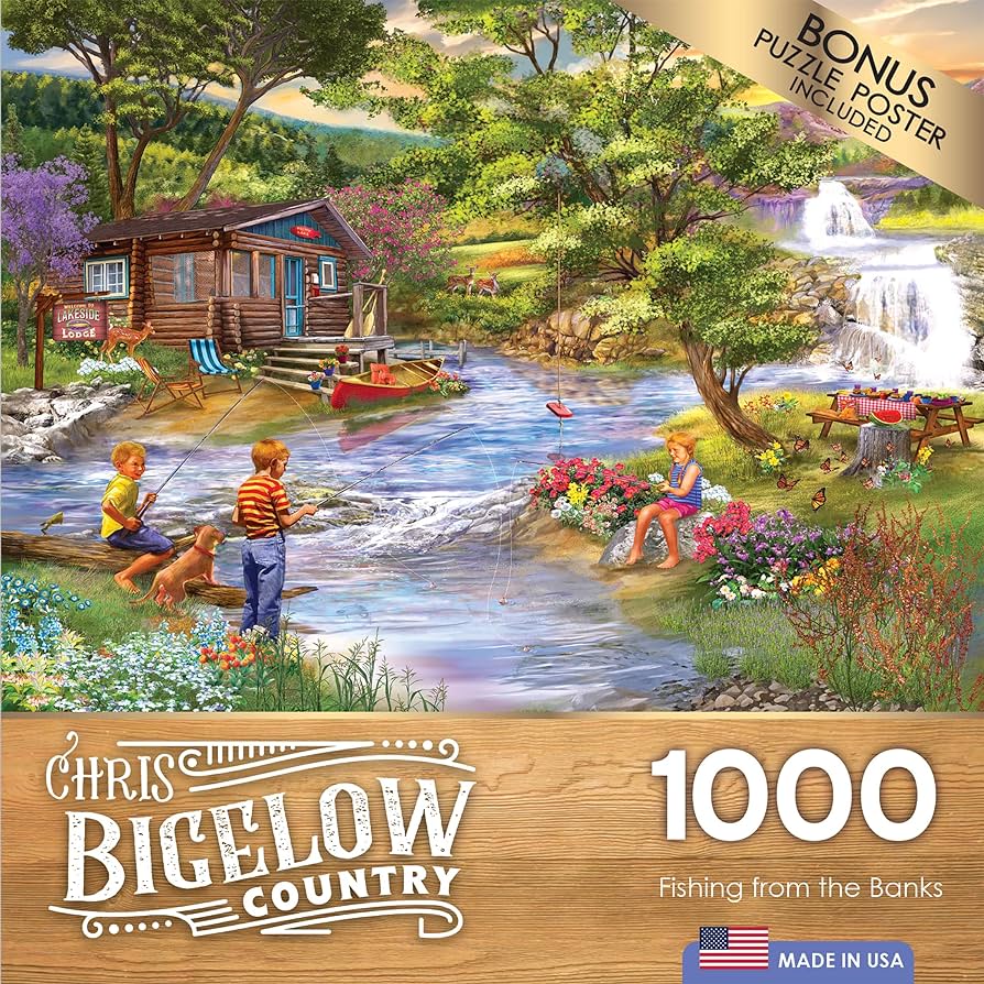 Jigsaw Puzzle Fishing Time