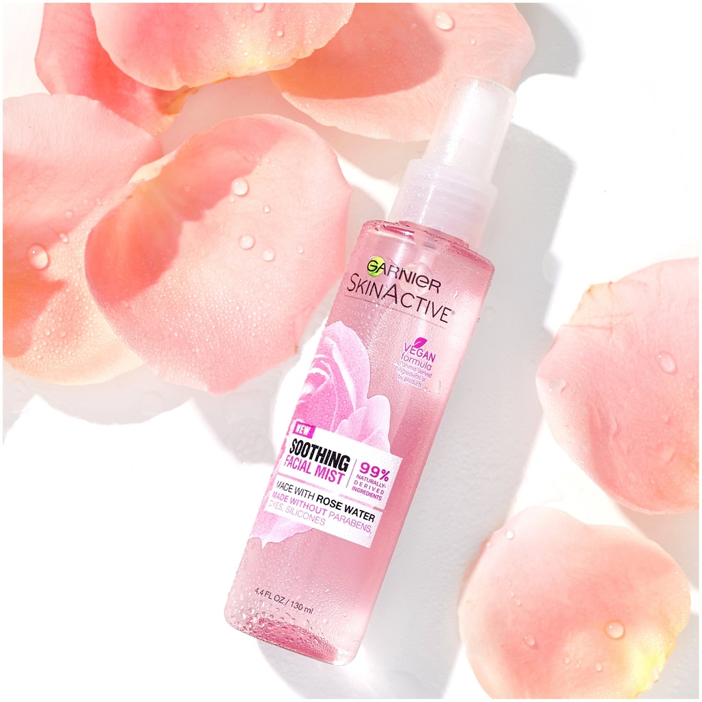 Garnier mist rose soothing