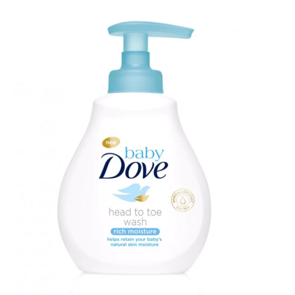 Dove baby wash