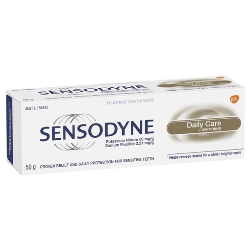 Sensodyne whitening daily care