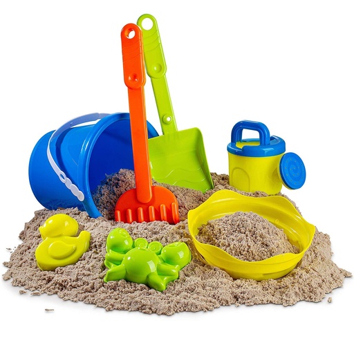 Sand toys with pail