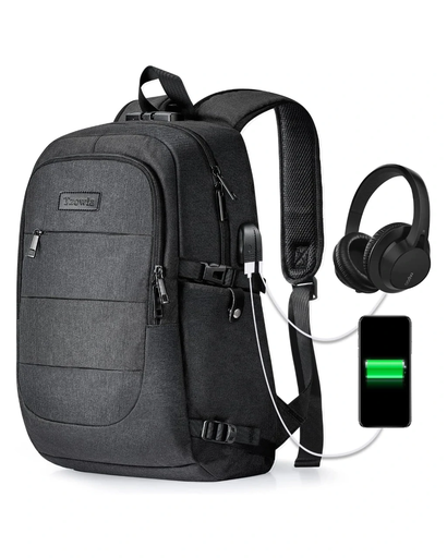 anti theft unisex backpack with usb