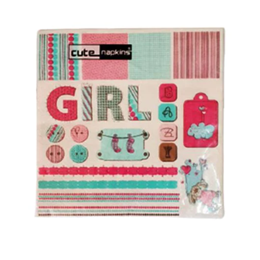 Napkins for baby Shower