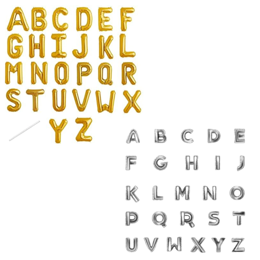 Alphabetical Helium Balloons
