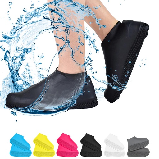 Waterproof silicone shoe cover