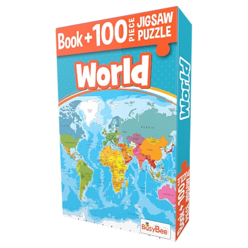 busybee wonders of the world book jigsaw