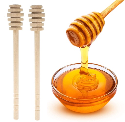 Wooden honey spoon