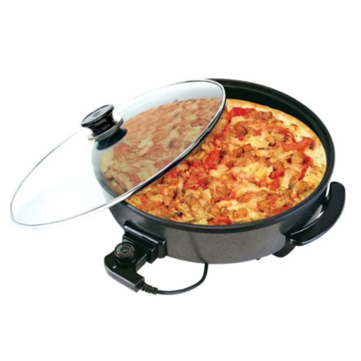 Pizza Maker & Grill Pan Black