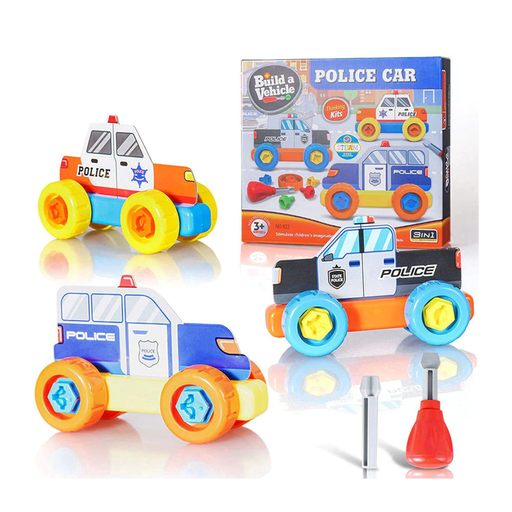 Police Car Build a Vehicle