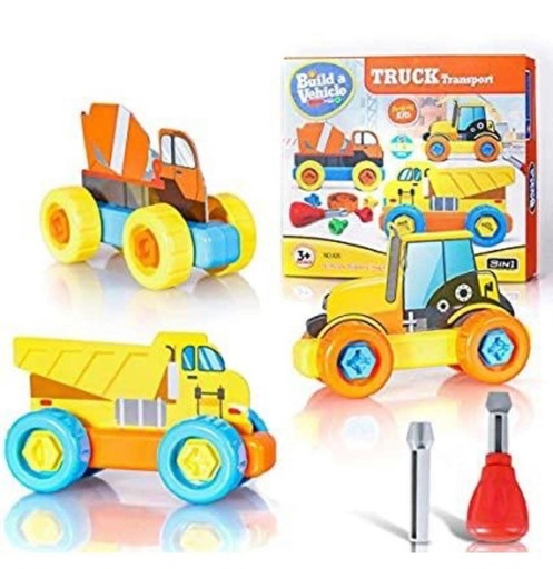Truck transport build a vehicle