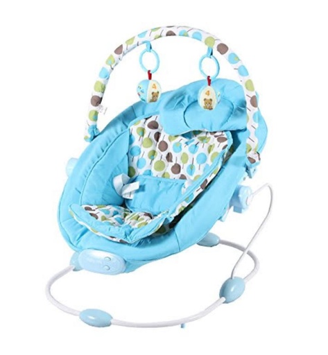 Snug fit bouncer with toy