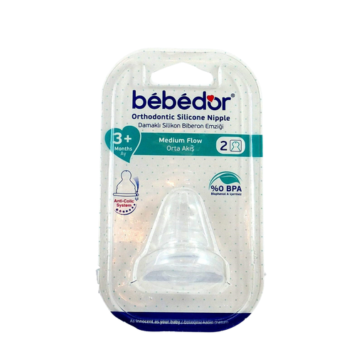 Bébédor orthodontic silicone nipple 3+