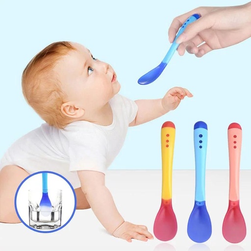 Bébédor Set Silicone Tip Spoon