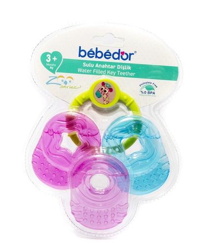 Bébédor water filled key teether