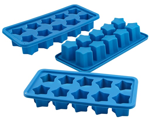 Silicon ice mold stars shape