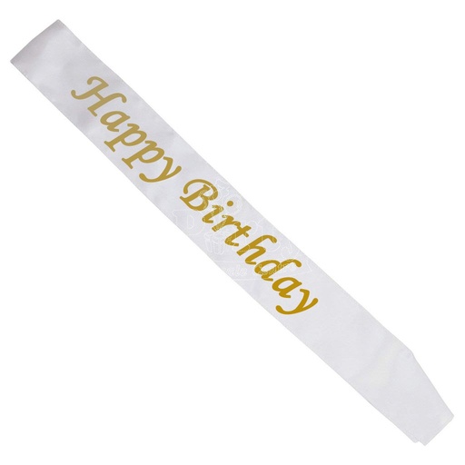 Happy Birthday Sash