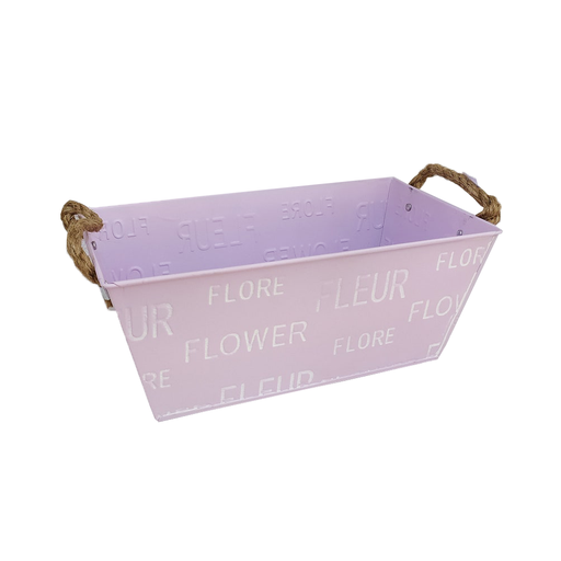 Colorful Rectangle Metal Bucket
