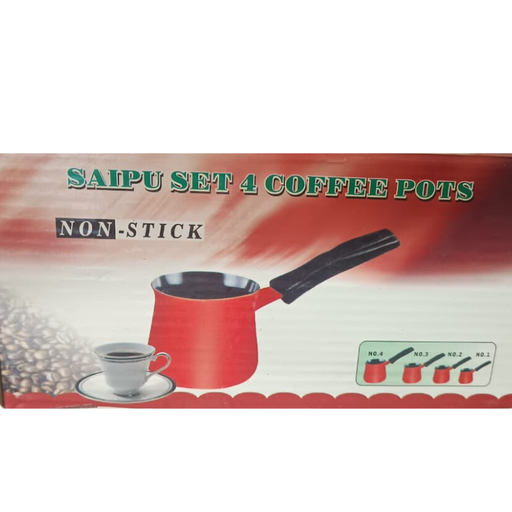 Saipu Set 4 Coffe Pots