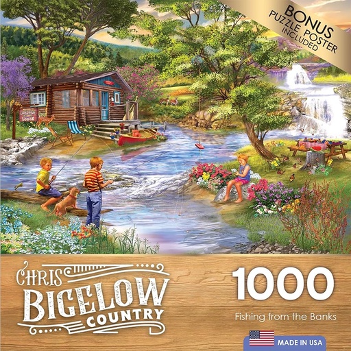 Jigsaw Puzzle Fishing Time