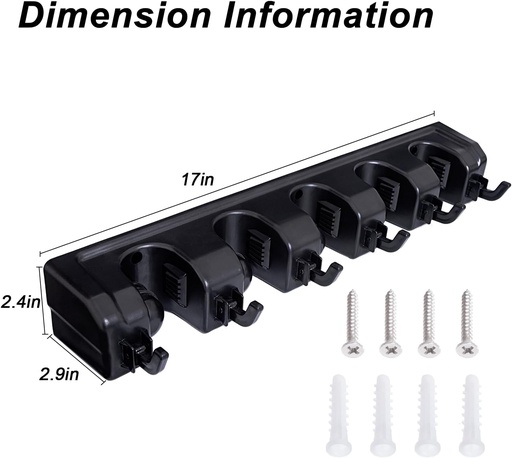 Wall Mounted Broom Holder