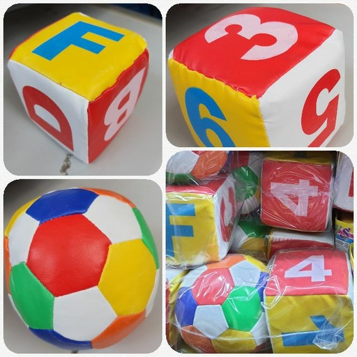 Soft toys cube